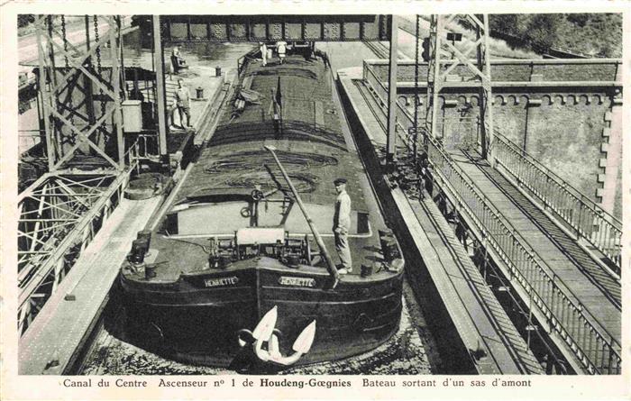 Houdeng-Goegnies Belgie Canal du Centre Ascenseur No. 1