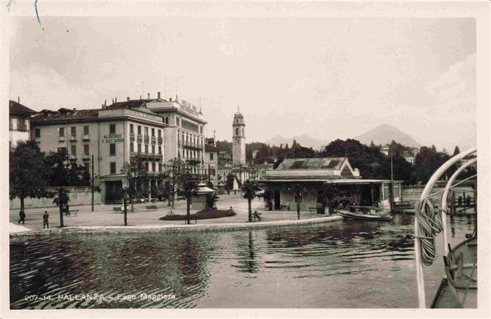 Pallanza Lago Maggiore Piemonte IT Anlegeplatz Hotels
