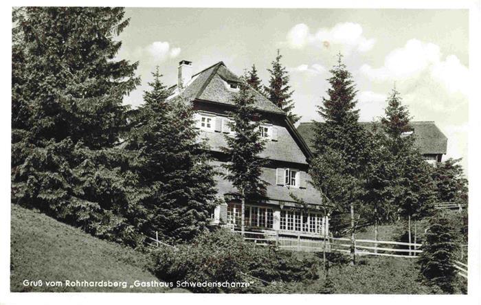 Rohrhardsberg Schonach Gasthaus Schwedenschanze