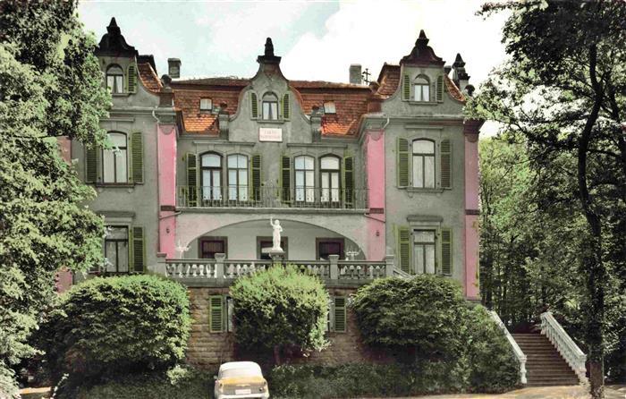 BAD KIssINGEN Ausflugscafé Restaurant Pension Waldschloesschen