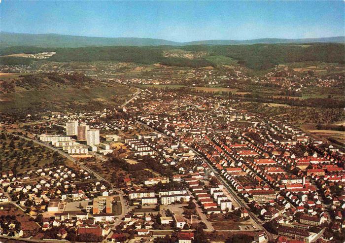 Weil am Rhein Fliegeraufnahme