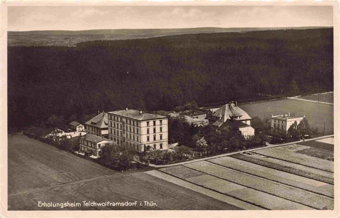 Teichwolframsdorf Erholungsheim Fliegeraufnahme