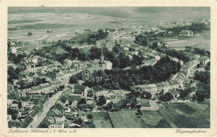 Schoeneck Vogtland Fliegeraufnahme