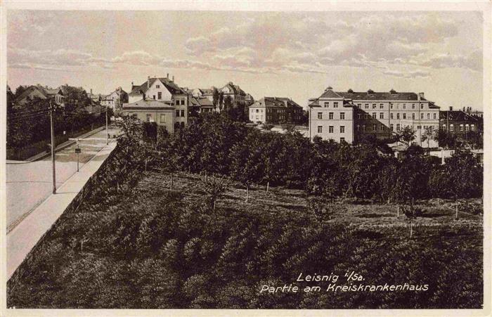 Leisnig Partie am Kreiskrankenhaus