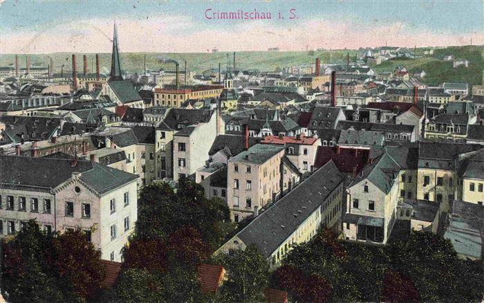 Crimmitschau Sachsen Ortsansicht