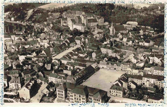 Colditz Sachsen Fliegeraufnahme