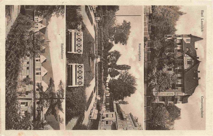 Bad Lausick Genesungsheim Konzertplatz Badehaeuser