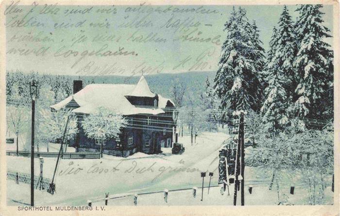 Aschberg  Vogtland Reichenbach Sporthotel Muldenberg