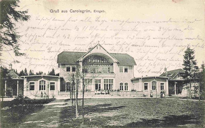 Carolagruen Schoenheide Erzgebirge Erholungsheim