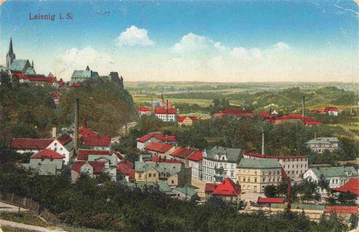 Leisnig Panorama Feldpost