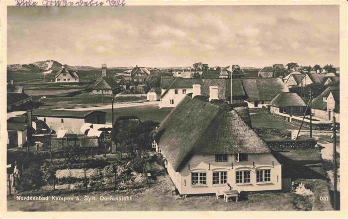 Kampen Sylt Dorfansicht
