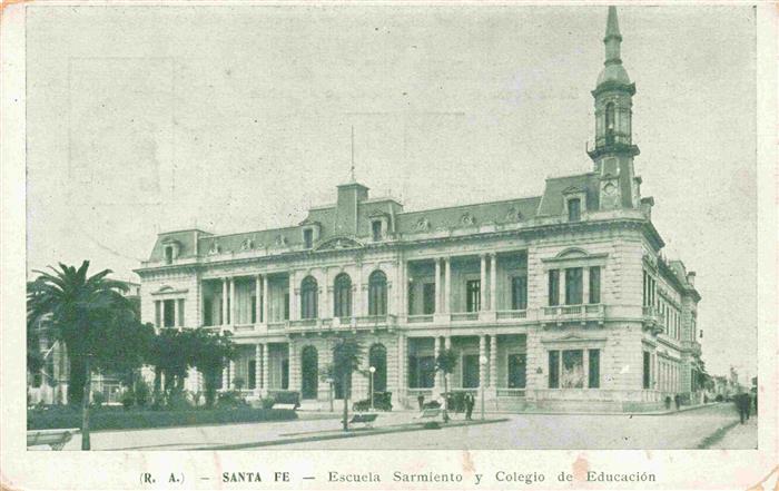 Santa Fe Argentina Escuela Sarmiento y Colegio de Educacion