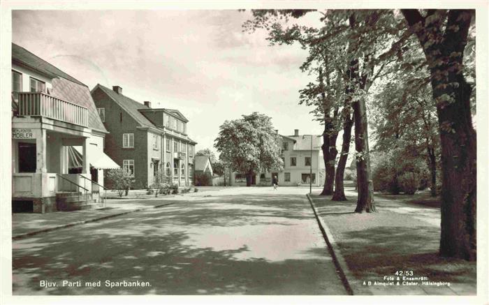 Bjuv Sweden Parti med Sparbanken