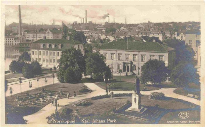Norrkoeping Sweden Karl Johans Park