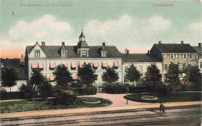 Hessleholm Haessleholm Sweden Joernvaegsparken och Nay Hotellet