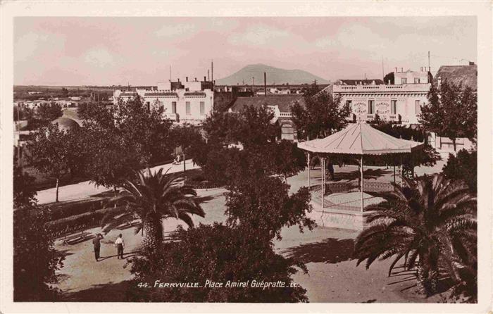 Ferryville Menzel-Bourguiba Tunesie Place Amiral Guepratte