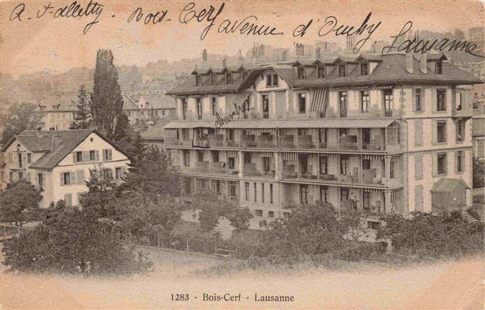 Bois-Cerf LAUSANNE VD Teilansicht