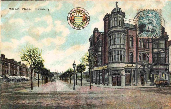 SALISBURY   Wiltshire UK Market Place