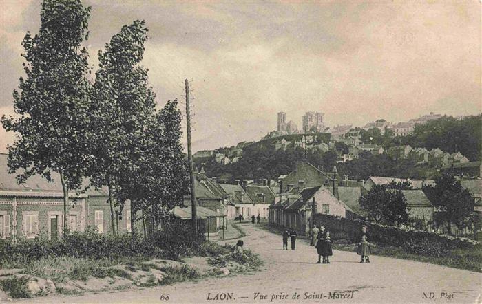 Laon 02 Aisne Vue prise de Saint Marcel