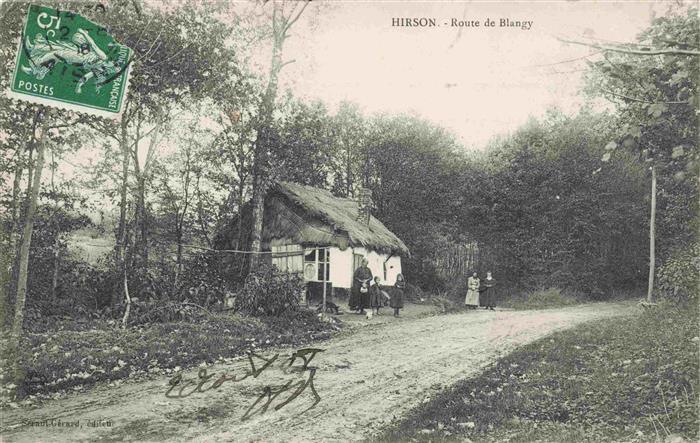 Hirson 02 Aisne Route de Blangy