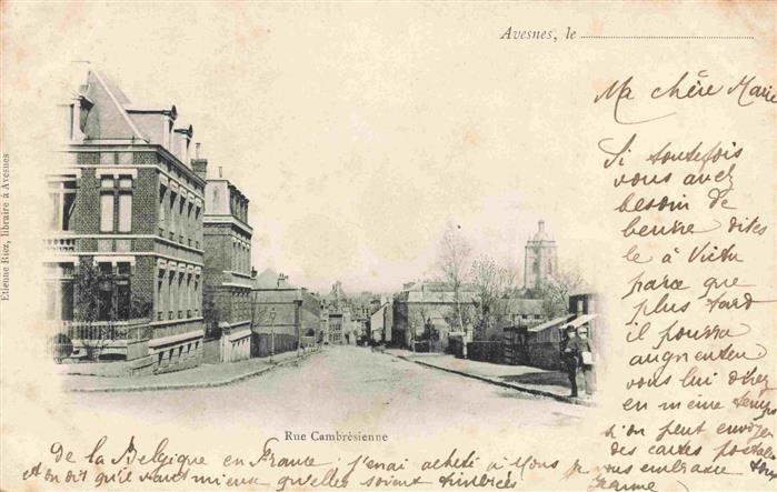 Avesnes -les-Aubert 59 Nord Rue Cambresienne