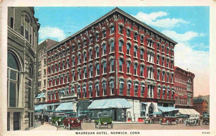 Norwich Connecticut Wauregan Hotel
