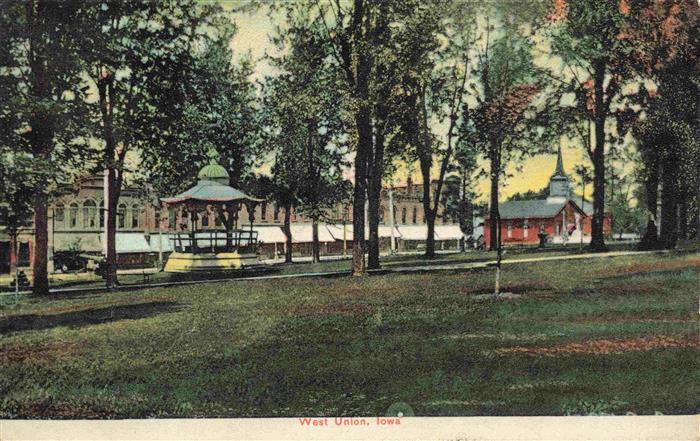 Iowa US-State West Union