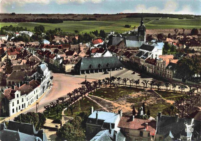 Fere-en-Tardenois 02 Aisne Place Aristide Briand Les Halles Vue ae