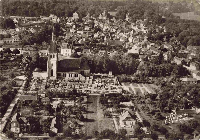 Anet 28 Eure-et-Loir Vue generale aerienne