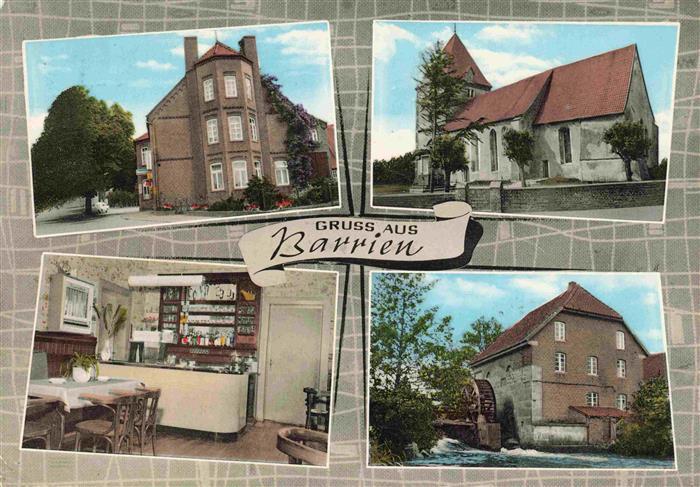 Barrien Syke Gastwirtschaft Hollwedel Gastraum Kirche Muehlrad