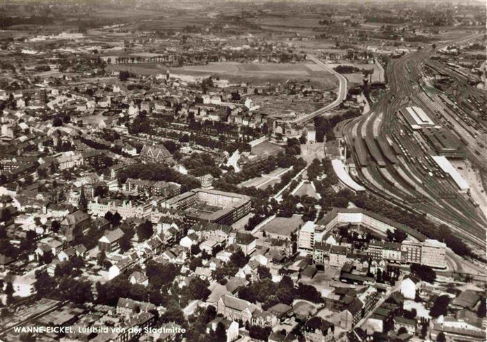 Wanne-Eickel HERNE Fliegeraufnahme