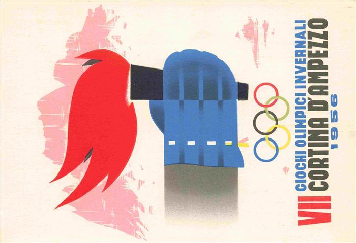 Cortina d Ampezzo Veneto IT VII Giochi Olimpici Invernali