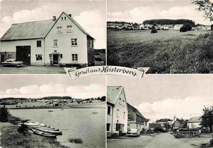 Heisterberg Dillkreis Ferienlager Gasthaus Panorama Strand Ortspartie