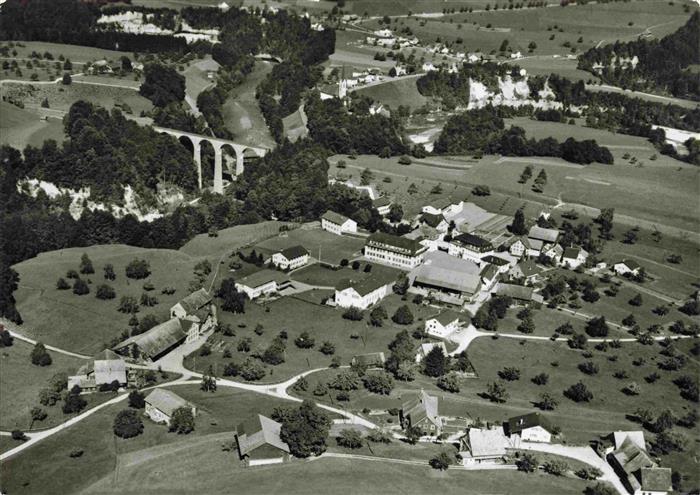 Luetisburg TG Kath Kinderdorf St Iddaheim Fliegeraufnahme
