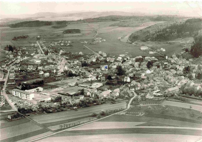 Gladenbach Hessen Fliegeraufnahme