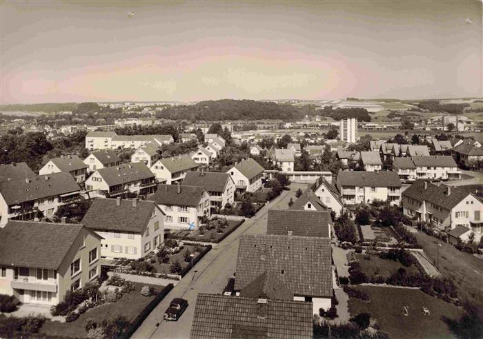 Biberach  Riss Fliegeraufnahme mit Kanonenberg