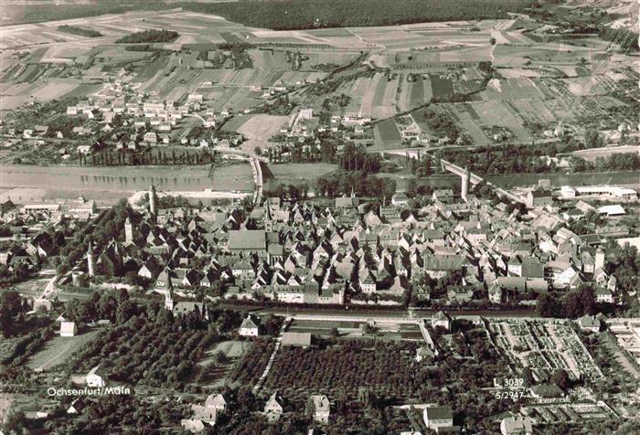 Ochsenfurt Main Fliegeraufnahme