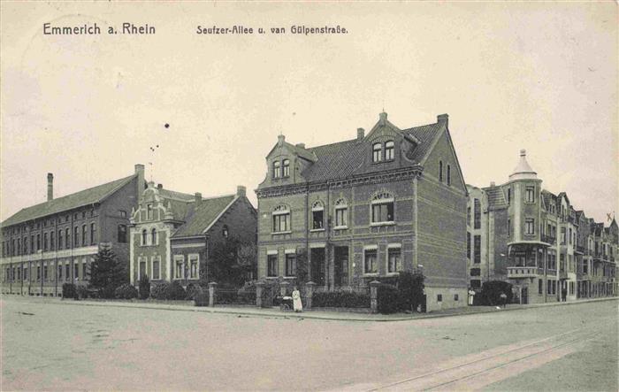 Emmerich Rhein Seufzer-Allee und van Guelpenstrasse
