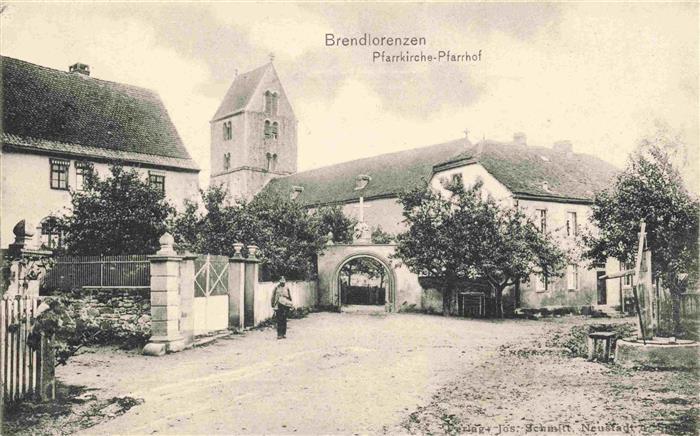 Brendlorenzen Pfarrkirche und Pfarrhof 1200jaehriges Kirchenjubilaeum