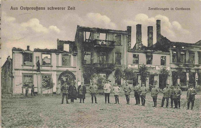 Gerdauen Schelesnodoroschny Oblast Kaliningrad Aus Ostpreussens schwerer Zeit Ze