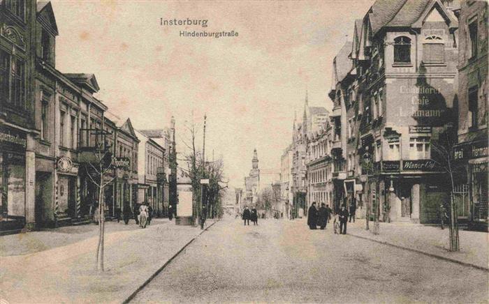 INSTERBURG Tschernjachowsk Kaliningrad RU Hindenburgstrasse Feldpost