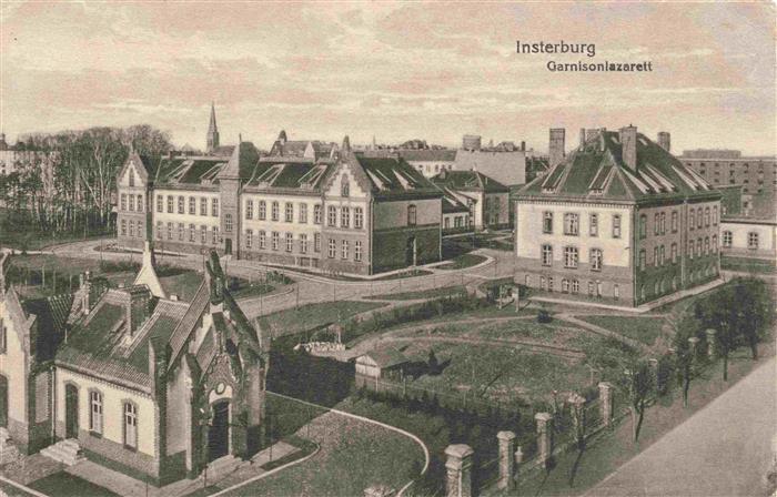 INSTERBURG Tschernjachowsk Kaliningrad RU Garnisonlazarett Feldpost