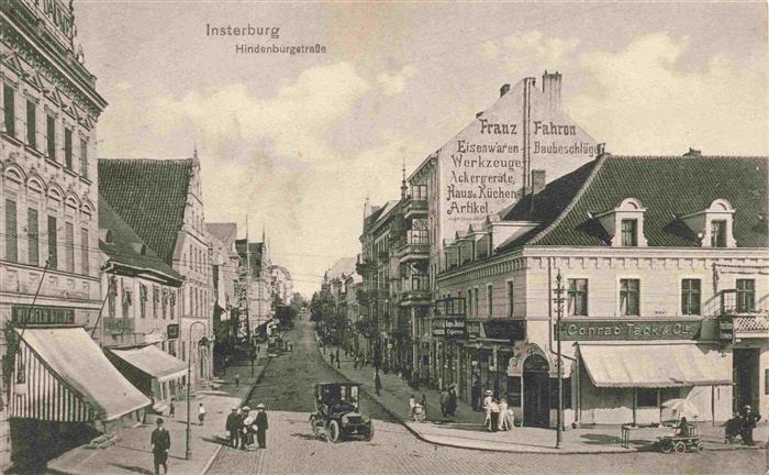 INSTERBURG Tschernjachowsk Kaliningrad RU Hindenburgstrasse