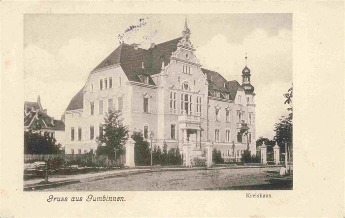 GUMBINNEN Goesev Gussew Oblast Kaliningrad RU Kreishaus