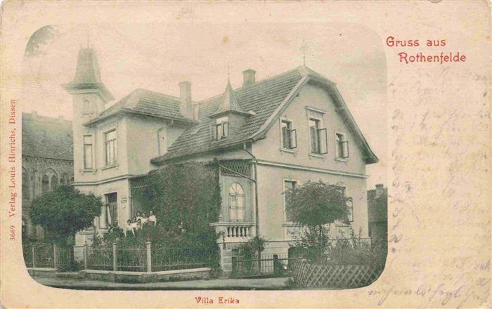 Rothenfelde Bad Villa Erika
