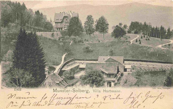 Solberg Muenster Elsass Munster 68 Alsace Haut-Rhin Villa Hartmann