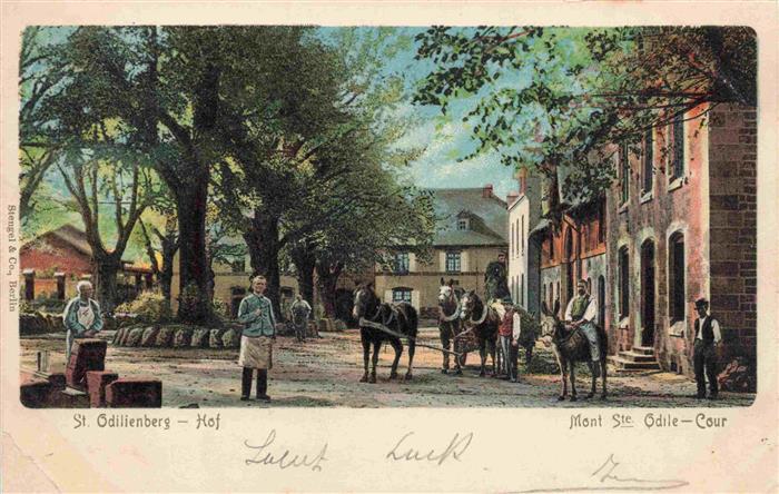 St Odilienberg Mont-Ste-Odile 67 Bas-Rhin Im Ortszentrum