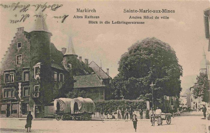 Markirch Ste-Marie-aux-Mines 68 Haut-Rhi Altes Rathaus Lothringerstrasse