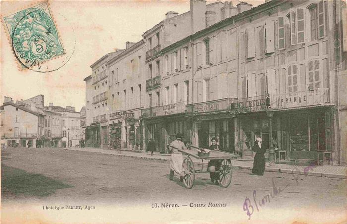 Nerac-en-Albret 47 Lot-et-Garonne Cours Romas