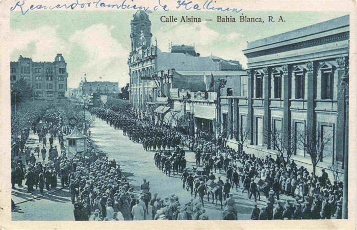 Bahia Blanca Argentina Calle Alsina